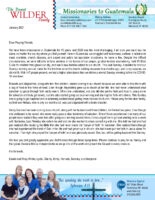 Daniel Wilder Prayer Letter: "The Prayer of Faith"
