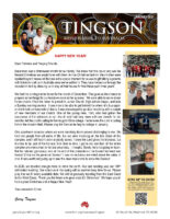 Garry Tingson Prayer Letter: A Bittersweet Month for Our Family