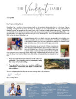 Ian Vincent Prayer Letter: Great Is Thy Faithfulness!