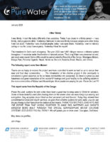 John Hays Prayer Letter: I Was Thirsty