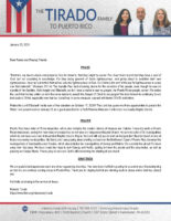 Roberto Tirado Prayer Letter: I Desire to See My People Saved