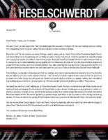 Brandon Heselschwerdt Prayer Letter:  New Supporting Churches