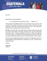 Angel Lopez Prayer Letter: Starting a New Work