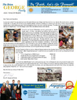 Brian George Prayer Letter: Tract Campaign