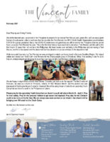 Ian Vincent Prayer Letter: The Season and Place God Has Placed Us In