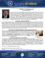 Teaching All Nations Update: In Ed's Stead