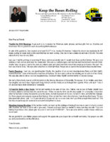 Warren Storm Prayer Letter: Thankful for 2020 Blessings