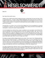 Brandon Heselschwerdt Prayer Letter:  God Is Good, and We Are Blessed!
