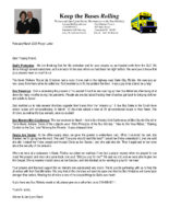 Warren Storm Prayer Letter:  Thanking God for His Protection