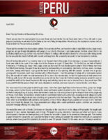 Zach Foust Jr. Prayer Letter: Action-Packed Months in Peru!