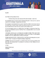 Angel and Noemi Lopez Prayer Letter: God Has Opened A New Door