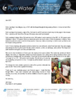 John Hays Prayer Letter: God's Water Boy