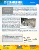 thumbnail of Oral Anderson April 2021 Prayer Letter