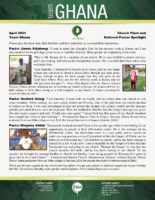 Team Ghana National Pastor Update: Good News from Three Pastors