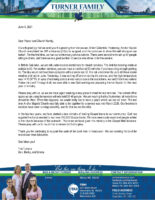 Ben and Becky Turner Prayer Letter: 20th Anniversary of Anchor Baptist Church!