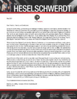 Brandon and Ali Heselschwerdt Prayer Letter:  Blessed to Share the Lord's Work to East Africa
