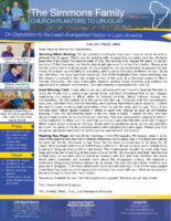 Tim and Christa Simmons Prayer Letter: Working While Waiting