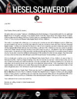 Brandon and Ali Heselschwerdt Prayer Letter: Another Great Month of Meetings