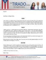 Roberto and Angela Tirado Prayer Letter: Brethren, Pray for Us