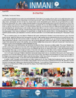 Chad and Sarah Inman Prayer Letter: Be of Good Cheer!