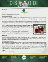 Charles Osgood Prayer Letter: Upcoming Conference