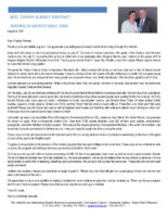 Tommy and Emily Ashcraft August 2021 Prayer Letter