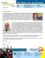 Brian and Liesl George Prayer Letter:  My Dad Is With His Saviour