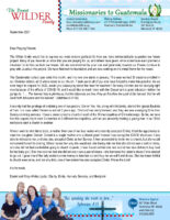 Daniel and Misty Wilder Prayer Letter: The Difference a Change of Clothes Makes