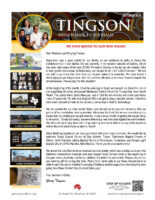 Garry and Mindy Tingson Prayer Letter:  We Have Moved to Our New House!