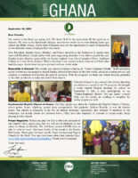 Team Ghana Update: Meanwhile in Kumasi