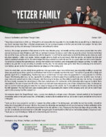 Christopher and Amy Yetzer Prayer Letter: Homeless and Atheist