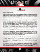 Peter and Melody Morris Prayer Letter: Praise the Lord for Good Medical Help