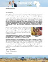 Caleb and Emily Christiansen Prayer Letter: We Have Arrived!