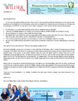 Daniel and Misty Wilder Prayer Letter: The Lord Hath Dealt Bountifully With Us