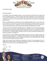 Ron and Laura Back Prayer Letter: God Is So Good!