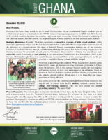 Team Ghana Update: Multiple-Ministry Testimony