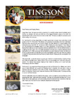 Garry and Mindy Tingson Prayer Letter: New Beginnings