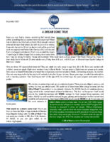 George and Barb Zarris Prayer Letter: A Dream Come True!