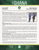 Team Ghana National Pastor Spotlight: Good News from Three Church Plants