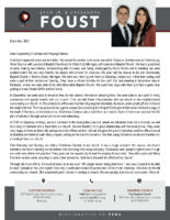 Zach Jr. and Cassandra Foust Prayer Letter: Quick Trip to Peru