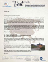 Charlie and Kay Vest Prayer Letter: Milestones in My Life and Ministry