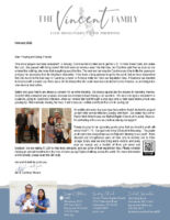 Ian and Czarinna Prayer Letter: An Answer to Prayer