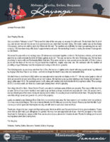 Mshama and Martha Kinyonga Prayer Letter: New Sunday School Class