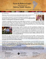 Xavier and Rebecca Lopez Prayer Letter: Getting Souls Saved, Great Conference, and Gigantic Gift from God!