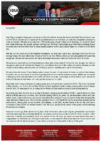 Josh and Heather Hedderman Prayer Letter: Summer Break in the Southern Hemisphere