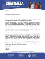 Angel and Noemi Lopez Prayer Letter: In Quietness and Confidence Shall Be Your Strength