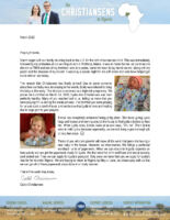 Caleb and Emily Christiansen Prayer Letter: Lydia Ann Christiansen Has Arrived!