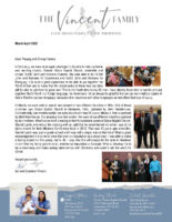Ian and Czarinna Vincent Prayer Letter: Helping to Assemble God's Word