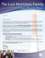 Luis and Carolina Martinez Prayer Letter: Missions and the Great Commission