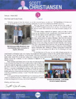 Scott Christiansen Prayer Letter: Getting Back to Normal